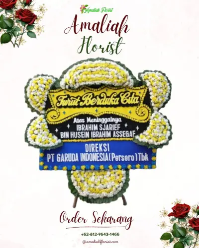 Papan Bunga Duka di 2 Ilir
